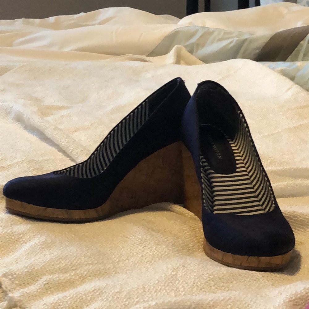 Covington Navy Blue Espadrilles
